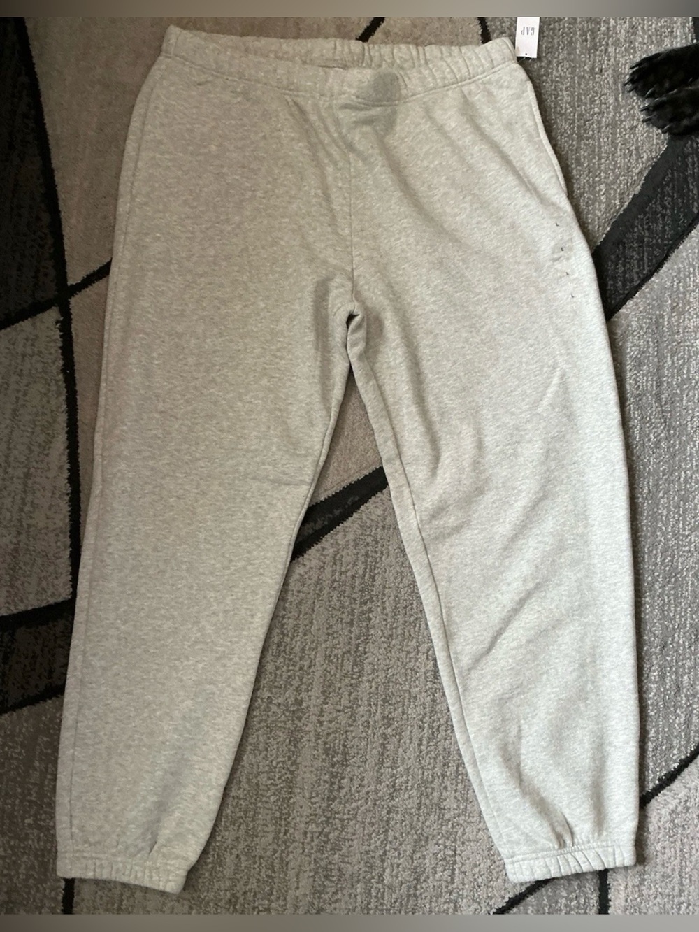 Size Large  - Gap Heather Gray Soft Cotton Blend Drawstring Sweatpants
